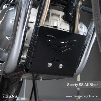 Sporty Ss Bash Plate All Black Gt/Interceptor 650