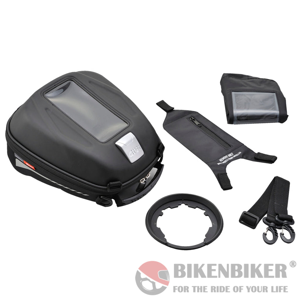 Sport-T Range Tanklock Tank Bag 4Ltr- Givi – Bikenbiker