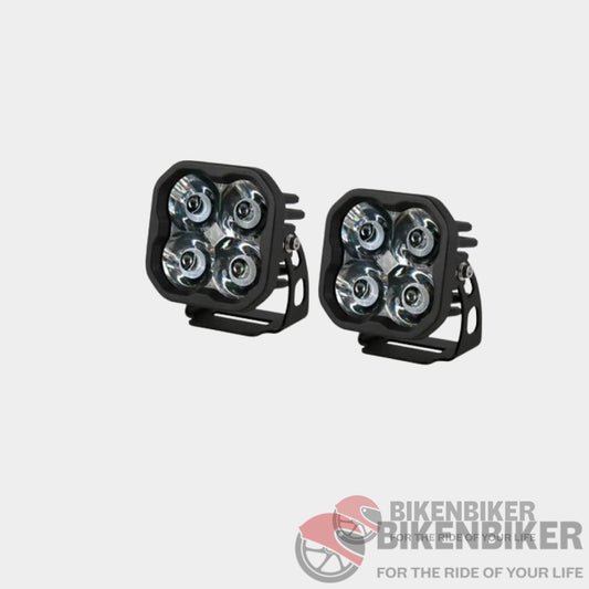 Stage Series 3’ White Max Backlit Led Pod (Pair) - Diode Dynamics Aux Lights