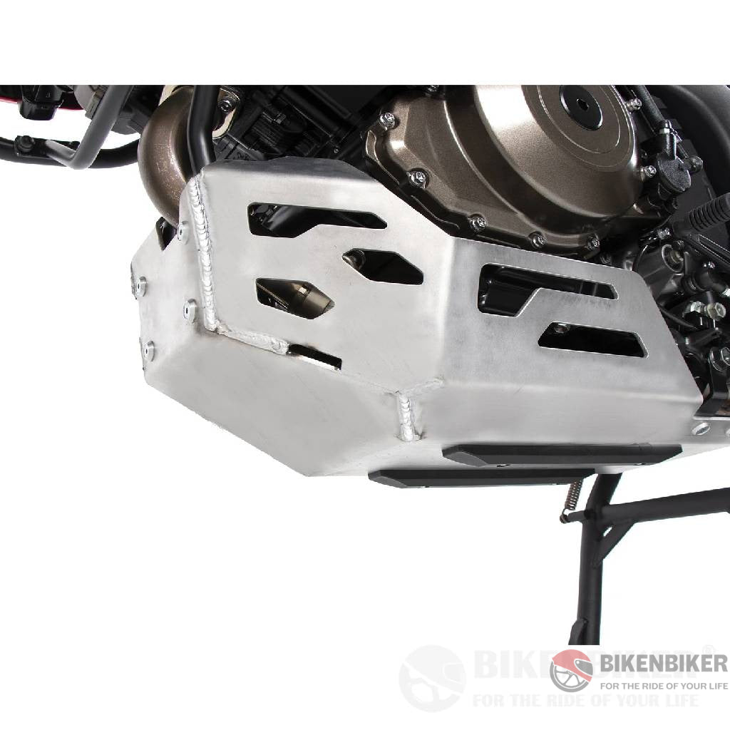Suzuki V-Strom 1050 Protection - Skid Plate Hepco & Becker Stainless Steel Skid Plate