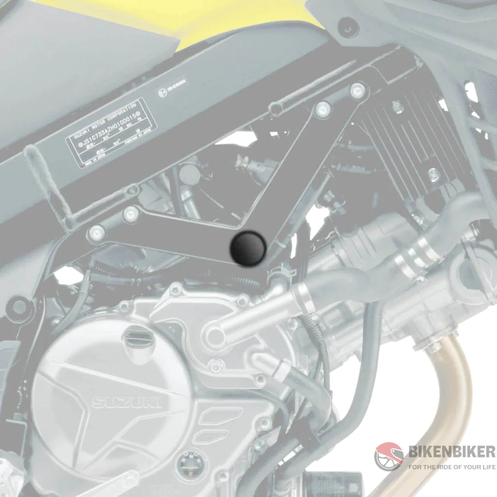 Suzuki V-Strom 650 - Frame Caps Pyramid Plastics Protection