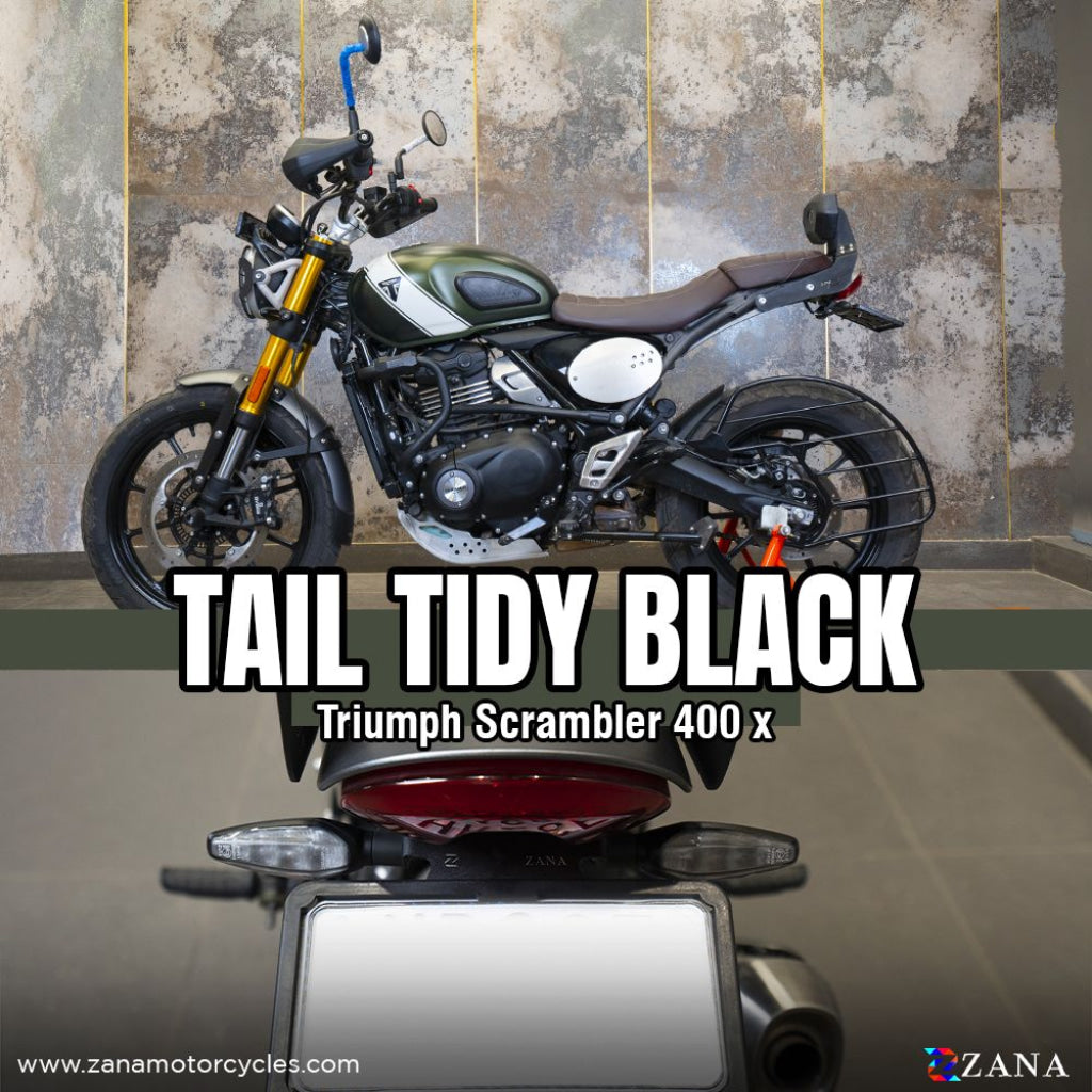 Tail Tidy Black For Triumph Speed 400/Scrambler 400 X Tidy