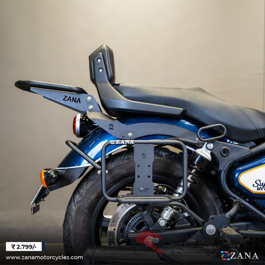 Top Rack Compatible W/ Backrest For Super Meteor 650 - Zana