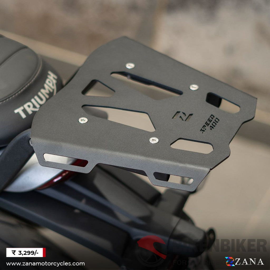 Triumph Speed 400 Luggage - Top Rack W/ Plate Zana T-1