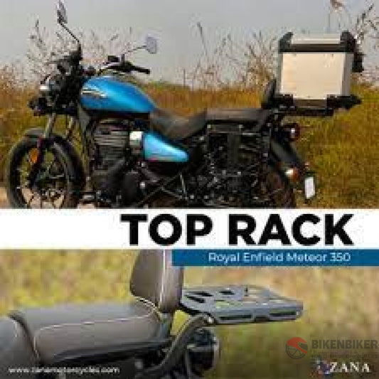Top Rack With Plate Type - 1 For Royal Enfield Meteor 350 Zi-8399