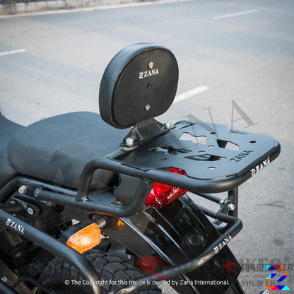 Toprack W-1 Compatible With Pillion Backrest For Himalayan Bs6 (2021) - Zana Yes Top Rack