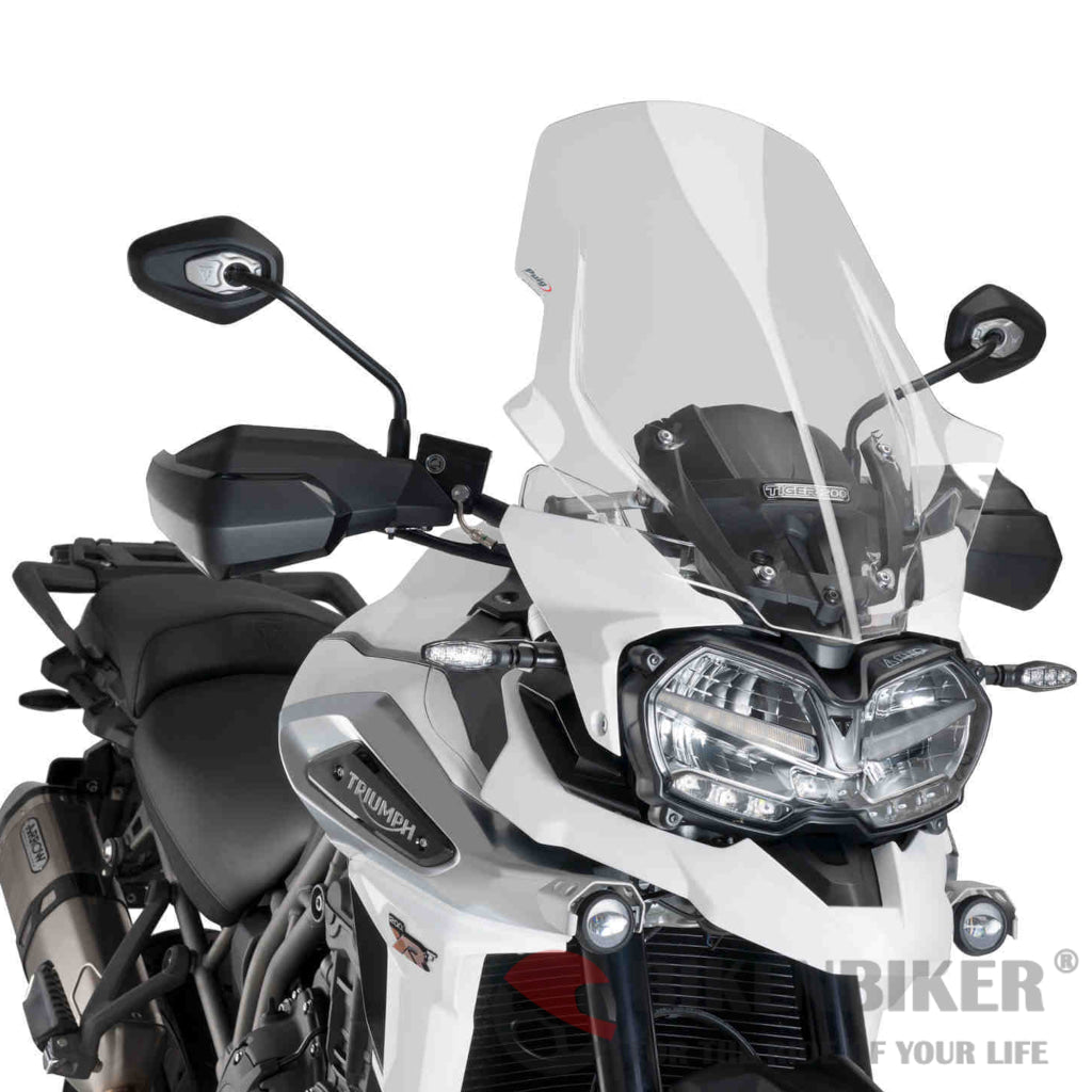 Touring Screen For Triumph Tiger Explorer Xc 2018-Puig Clear Wind Shield