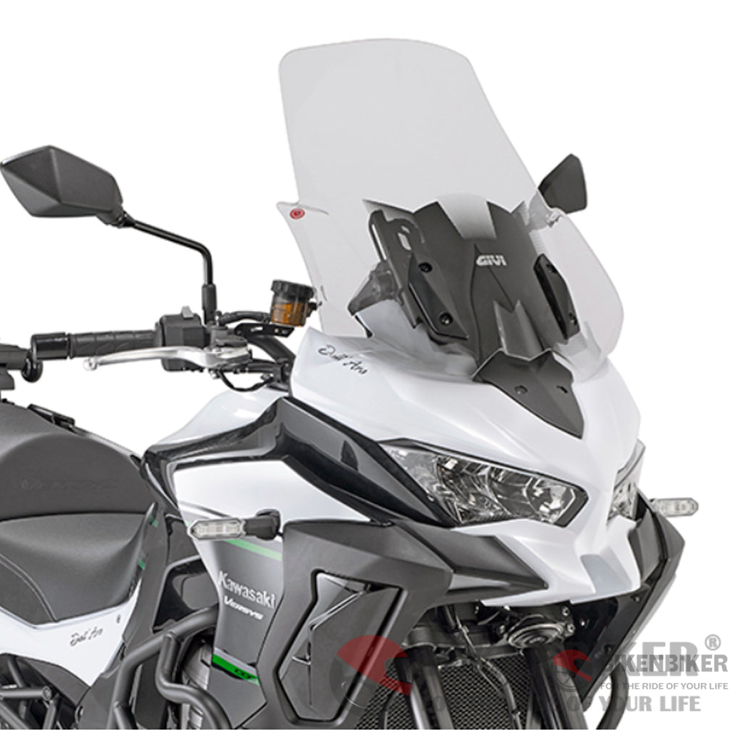 Transparent Windscreen For Kawasaki Versys 1000 2019+ - Givi Windscreen