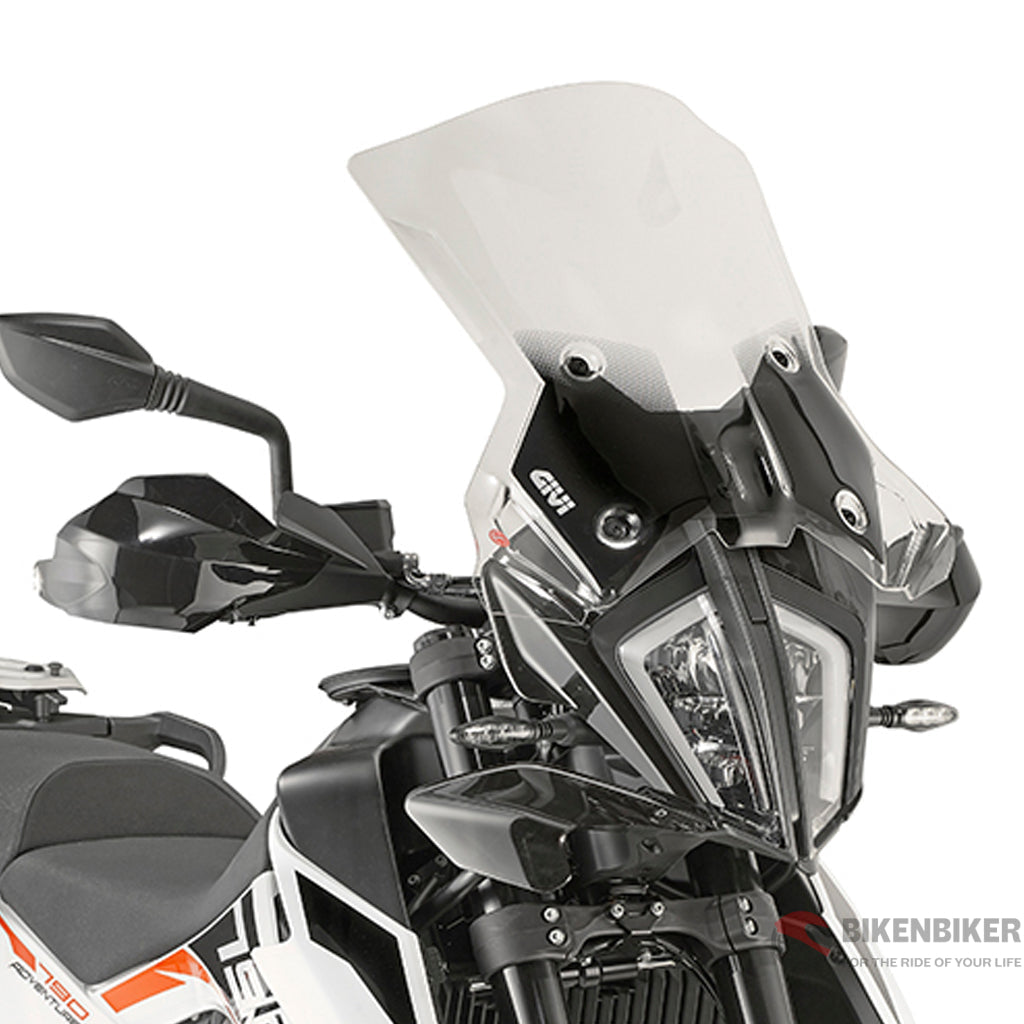 Transparent Windscreen For Ktm 390 Adventure 7710Dt - Givi Windscreen