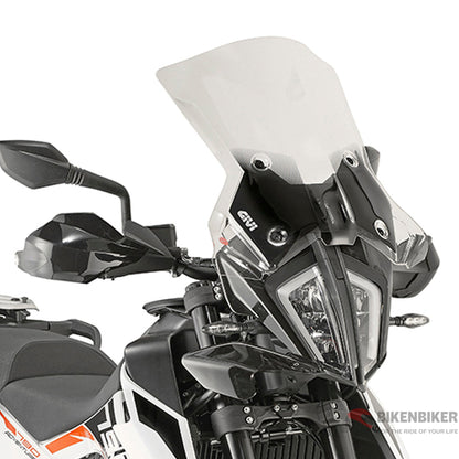 Transparent Windscreen For Ktm 390 Adventure 7710Dt - Givi Windscreen