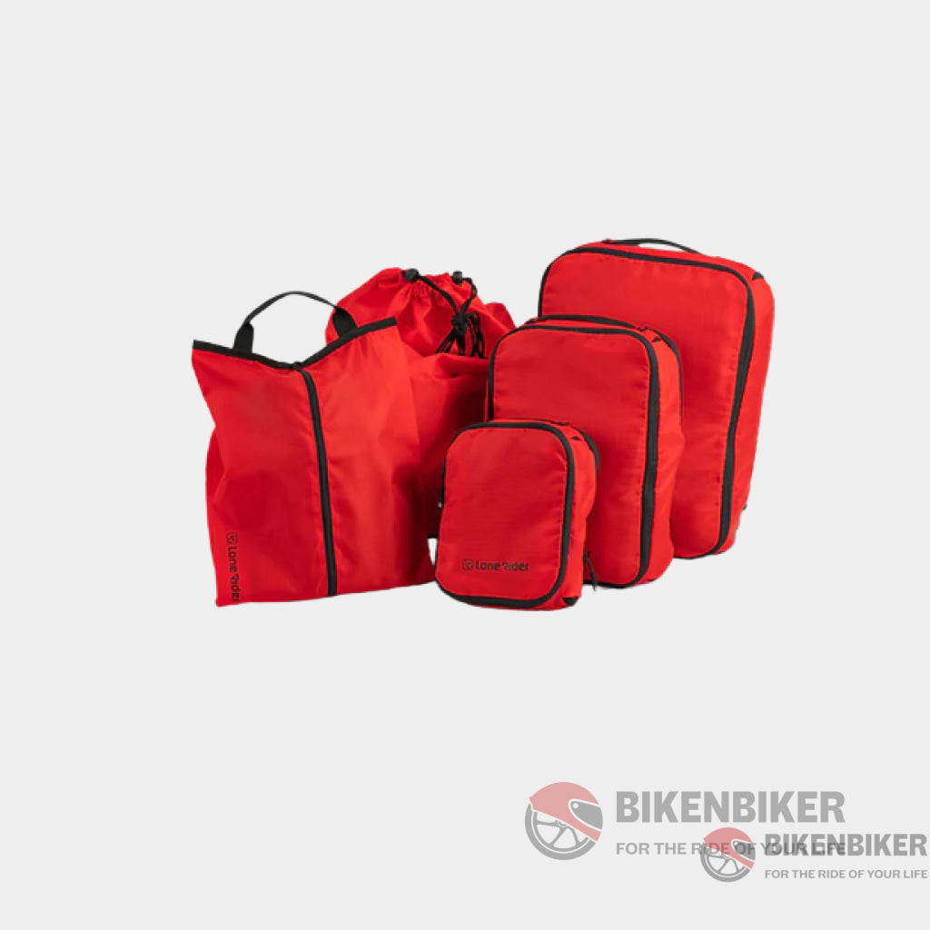 Travel Packing Cubes - Ultimate Set Lone Rider Bag