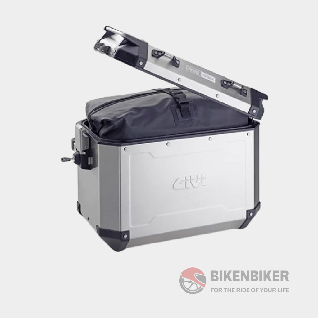 Trekker Outback 48 Side Cases Silver - Givi Case