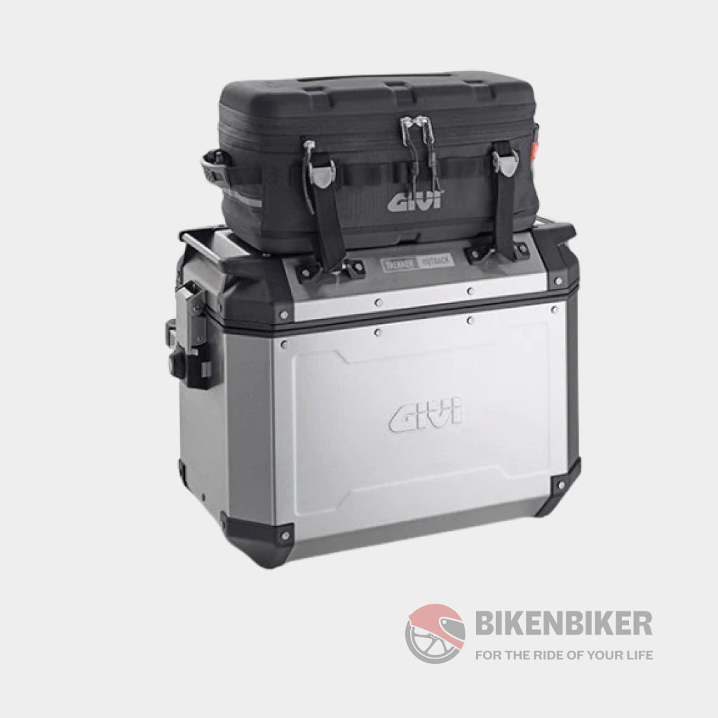 Trekker Outback 48 Side Cases Silver - Givi Case