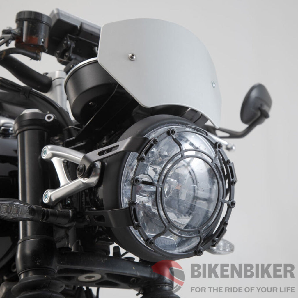 Triumph Speed Twin Ergonomics - Windscreen Sw-Motech Wind Shield