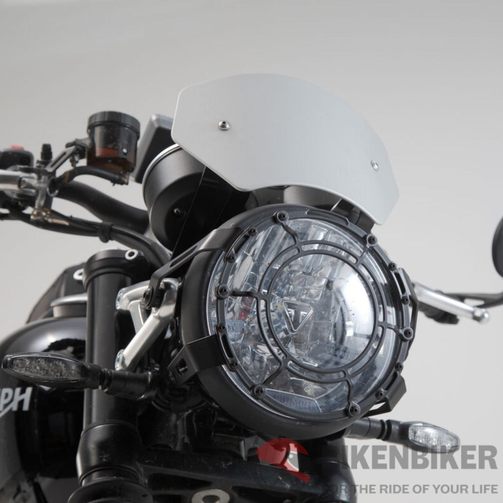 Triumph Speed Twin Ergonomics - Windscreen Sw-Motech Wind Shield