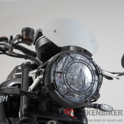 Triumph Speed Twin Ergonomics - Windscreen Sw-Motech Wind Shield