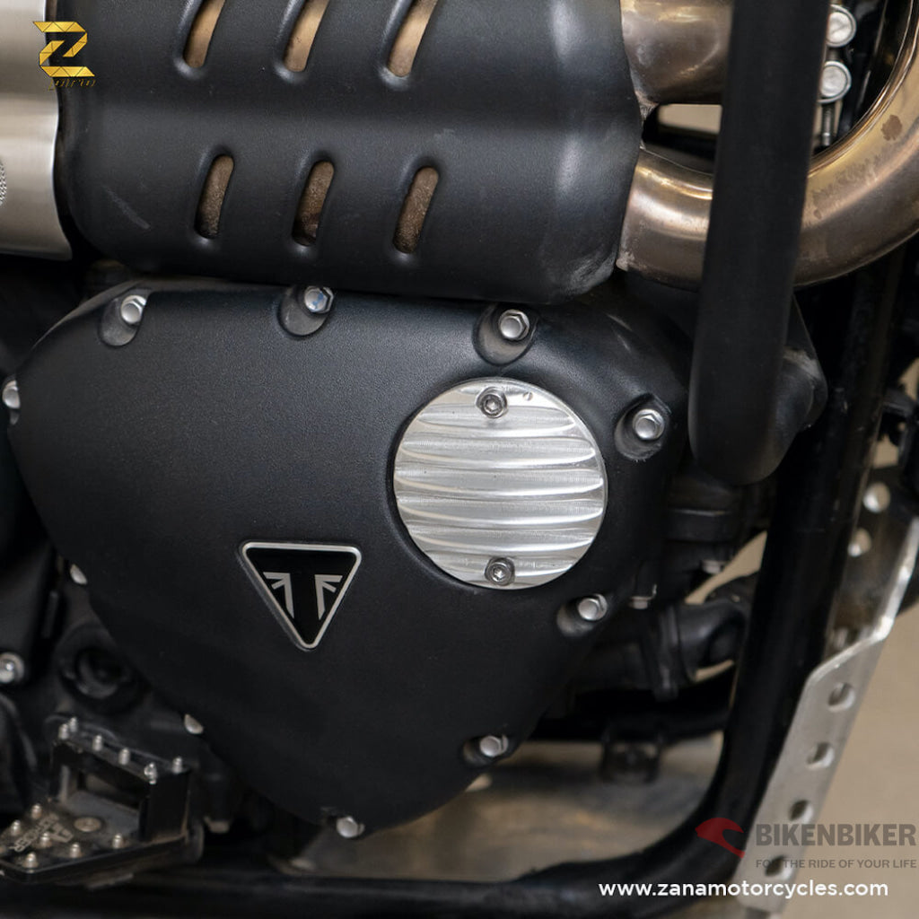 Triumph Street Scrambler 900 Protection - Zpro Engine Cover Zana Linear Guard