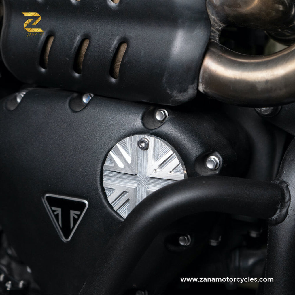 Triumph Street Scrambler 900 Protection - Zpro Engine Cover Zana Uk Guard