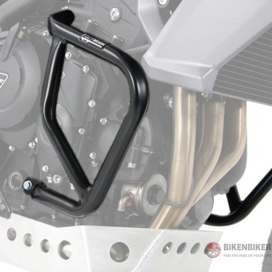 Triumph Tiger 800 Engine protection bar XC, XCx, XR, XRx Hepco Becker - Bike 'N' Biker