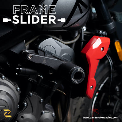 Triumph Trident 660 Protection - Zpro Frame Sliders Zana