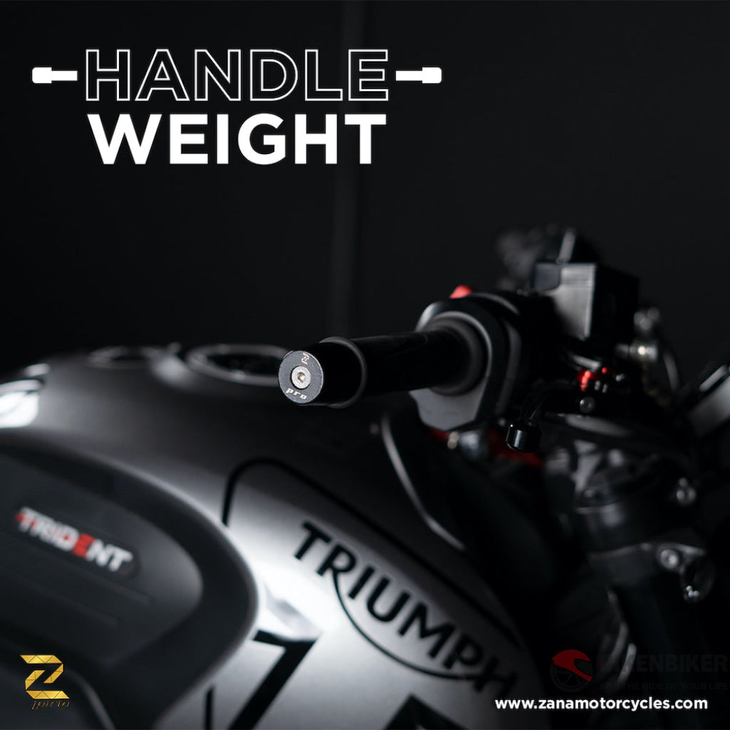Triumph Trident 660 Utility - Handle Weight Zana Handlebar Weights