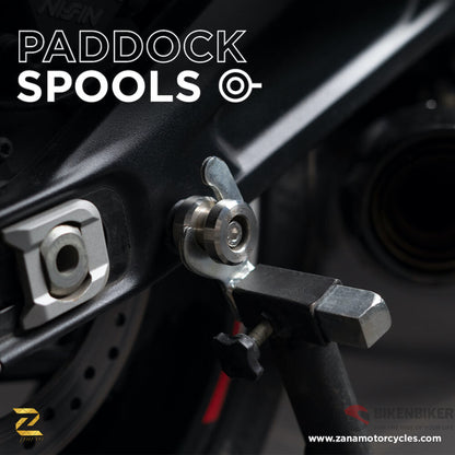 Triumph Trident 660 Utility - Zpro Ss304 Paddock Spools Zana Stand Bobbins
