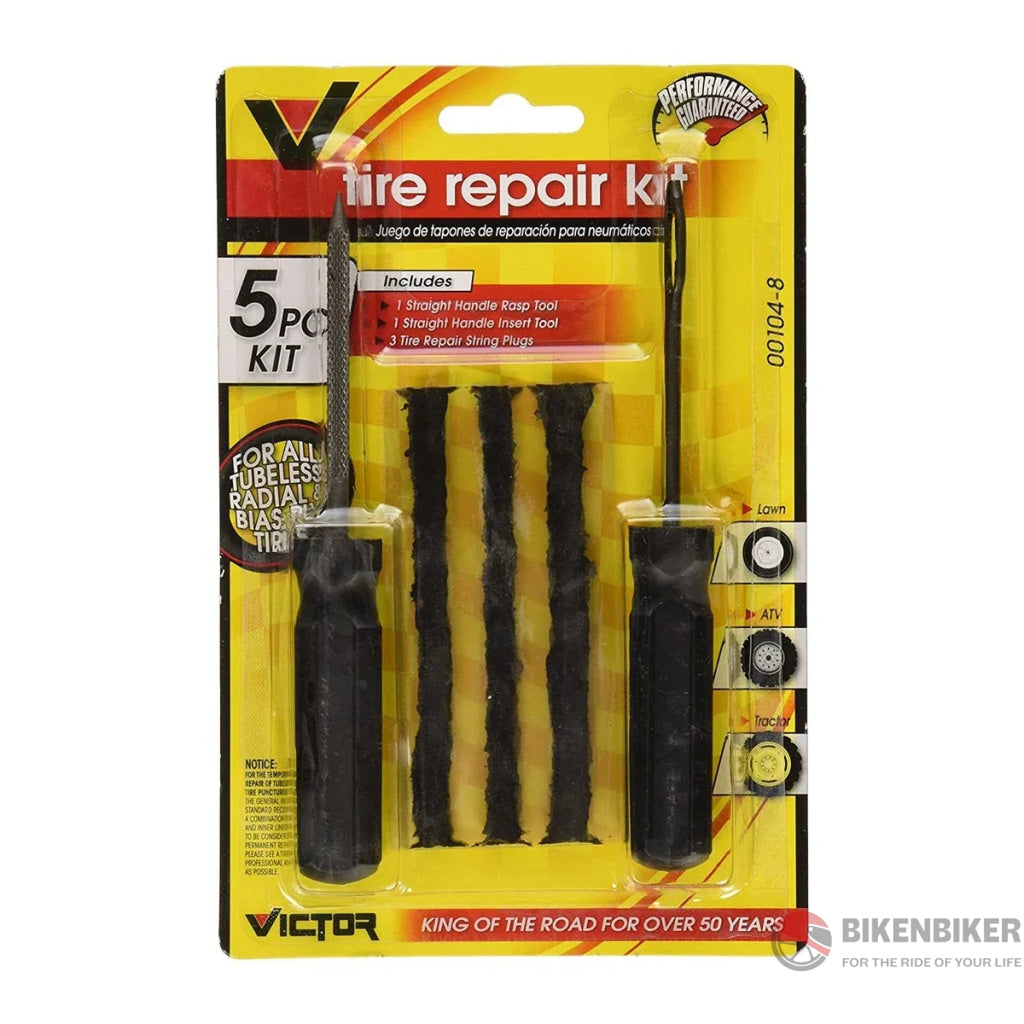 Tubeless Tyre Repair Kit (2 Tools) - Victor Bike Care