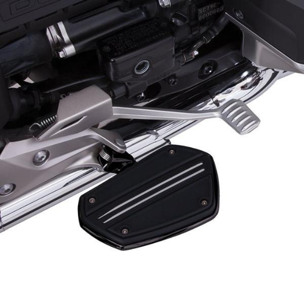 Twin Rail Floorboards - Honda Goldwing Ciro Goldstrike Black Accessories