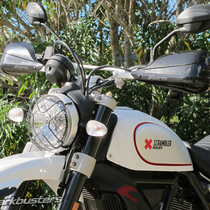 Two Point Handguard Hardware Mount - Ducati Scrambler/Desert Sled Barkbusters Hand Guards