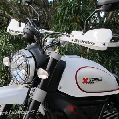 Two Point Handguard Hardware Mount - Ducati Scrambler/Desert Sled Barkbusters Hand Guards
