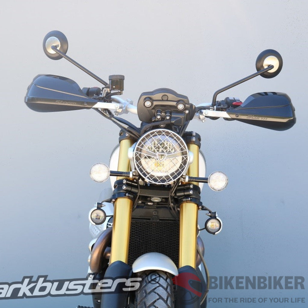 Two Point Handguard Hardware Mount - Triumph Scrambler 1200 Xc/Xe Barkbusters Hand Guards