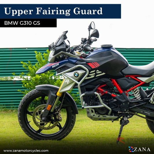 Upper Fairing Guard For Bmw 310 Gs (Silver Stainless Steel)