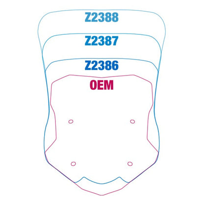 Vstream Sport/Touring Replacement Screen ’Dark Tint’ For Bmw F900Xr - National Cycles Windscreen