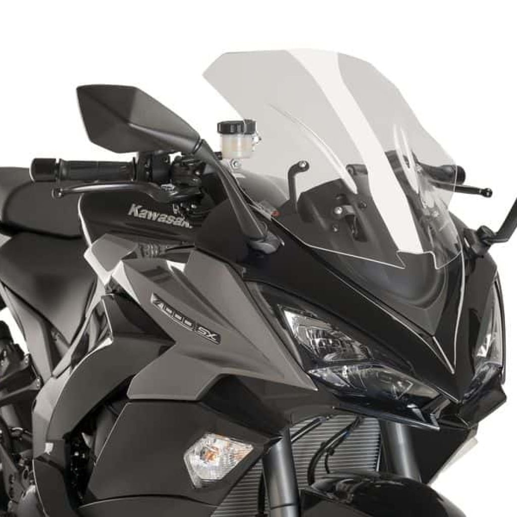 Windscreen For Kawasaki Ninja Z1000Sx - Puig Clear Windscreen