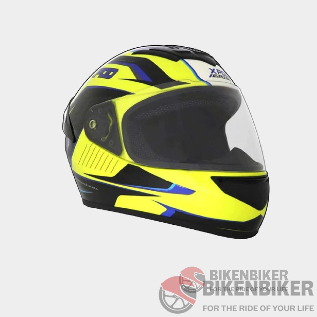 Xpod Aerodynamic Helmet For Men- Isi Certified Ultrawide Visor Quick Release Strap Premium Bike With