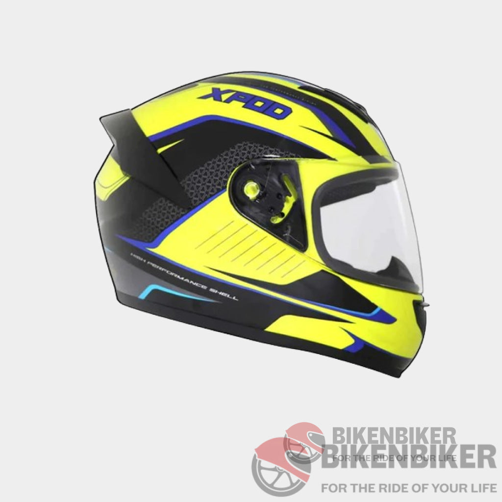 Xpod Aerodynamic Helmet For Men- Isi Certified Ultrawide Visor Quick Release Strap Premium Bike With