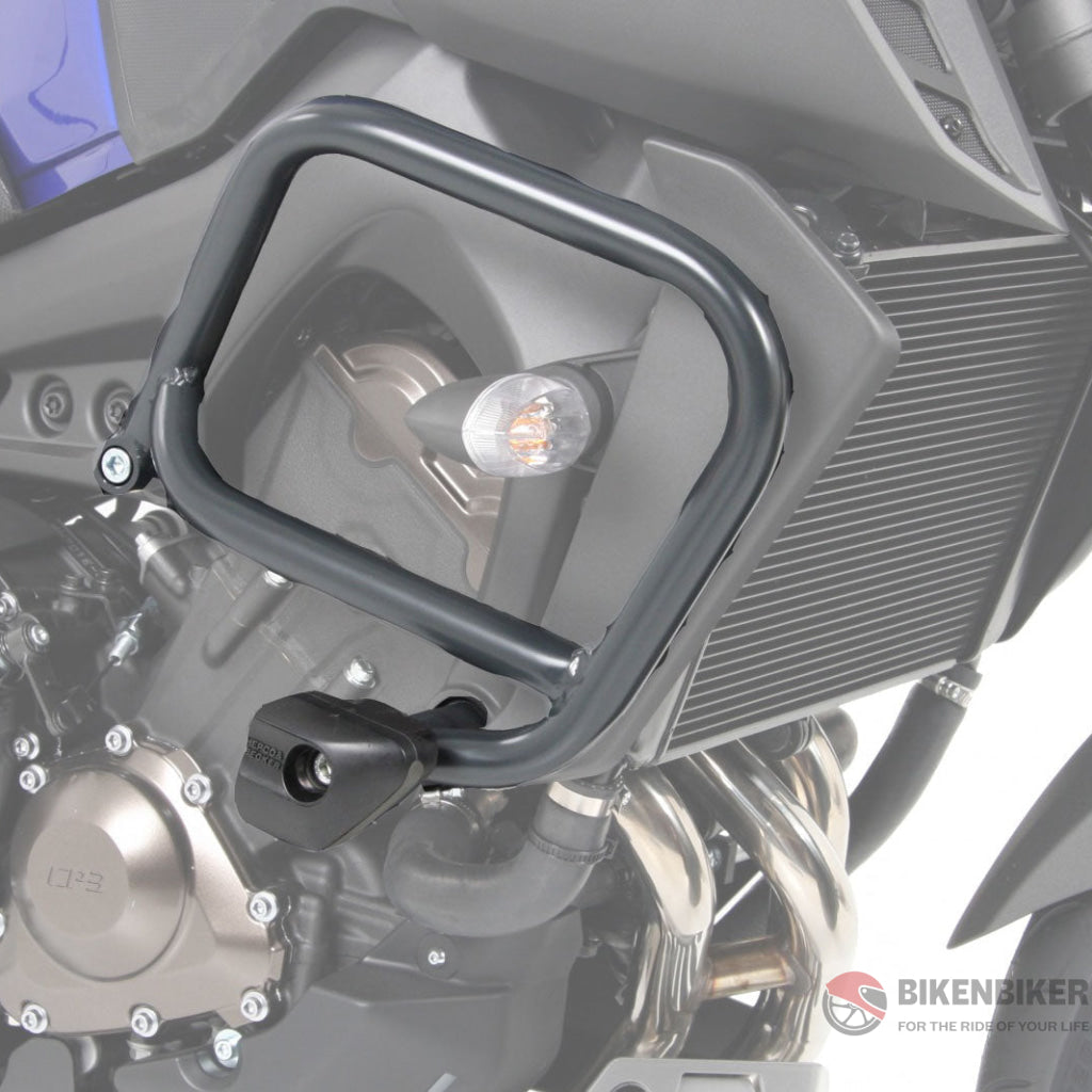 Yamaha Mt-09 Protection - Engine Crash Guard Hepco & Becker Sidestand Enlargement
