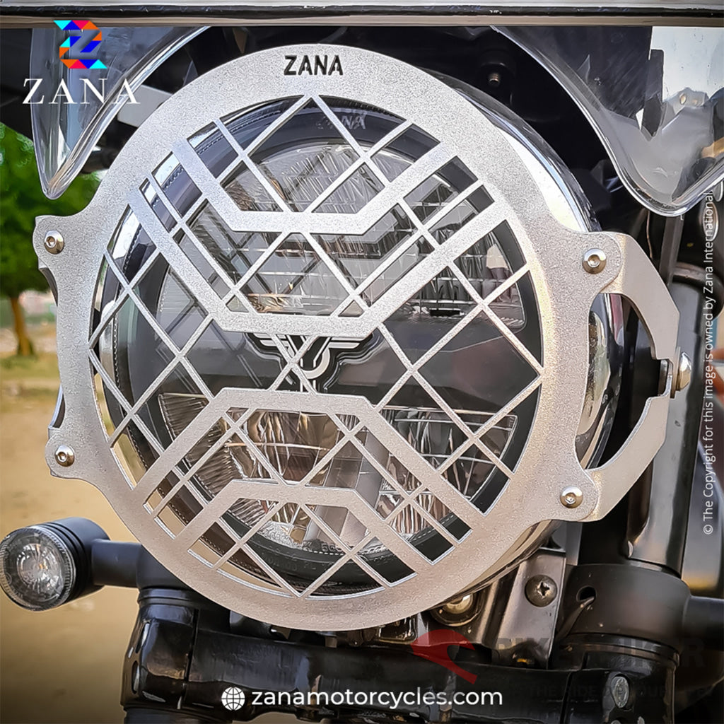 Yezdi Adventure Headlight Grill - Zana Accessories