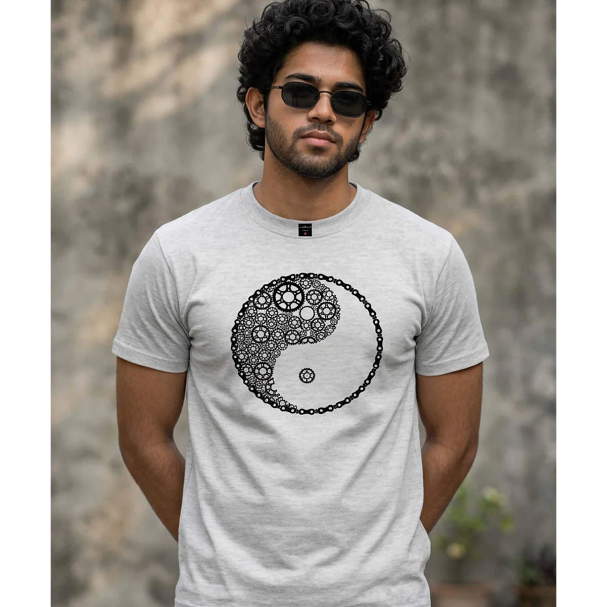Yin-Yang Sprockets T Shirt - Chris Cross