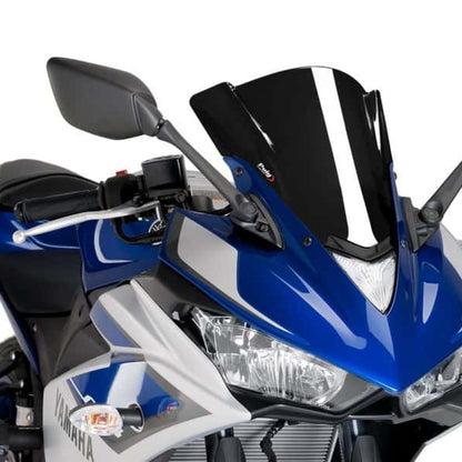 Z Racing Screen For Yamaha R3(2015-18) - Puig Windscreen