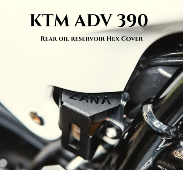 Rear Oil Reservoir Hex Cover Aluminum For KTM ADV 390 2025 - Zana
