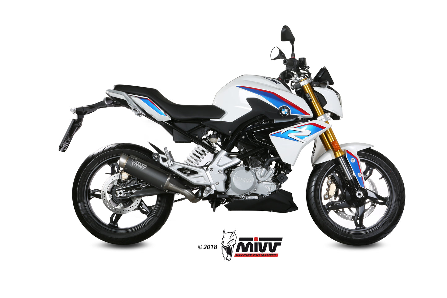 GP Pro Full System Exhausts for BMW G310R - Mivv