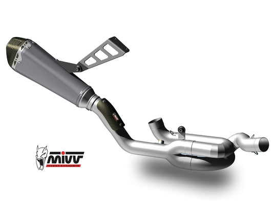 Titanium Full System Exhaust for Ducati Panigale V4 - Mivv